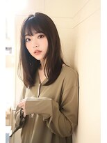 ネオリーブアイム 横浜西口店(Neolive aim)&nbsp;小顔ショートボブアッシュブラウン耳掛け【横浜】8