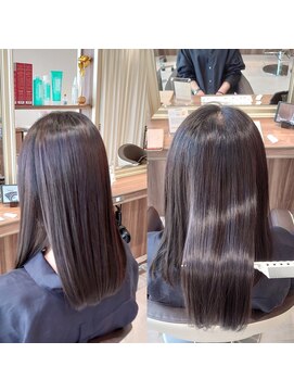 アッシュ 清瀬店(Ash) 【髪質改善】髪質改善トリートメントでツヤサラヘア