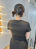 大人気！ドレスヘアツイン二次会モテ髪大人美人