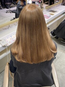 アマンドール(Aman D'or) 【AmanD'or 辻】ワンブリーチで作る◇milktea beige