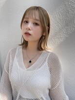 [ kisai ＊ 西川史浩 ]ミルクティーベージュ×インナーカラー