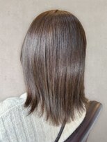 ヘアーエポック(hair epoque) 大人美人/外ハネボブ/春カラー/くびれミディアム