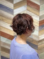 ヘアートゥリース(hair trees)&nbsp;ショートボブ×パーマ