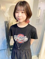 ツイギー 歩行町店(TWiGGY) 【ウルフボブ×インナーカラー】