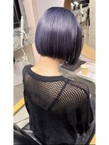 チル(CHILL)&nbsp;【Meg～chill松山～】ボブ×ラベンダー