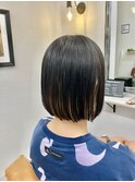 インナーカラーボブ