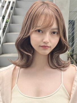 ミンクス渋谷スマートサロン(MINX shibuya smart salon) シアーカラー ショート 姫カット ダークアッシュ 魅力倍増カール