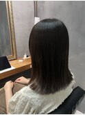 ミディアム×髪質改善ストレート【Ryoka 髪質改善】