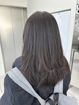 ビューナゴヤ 名駅(VIEW NAGOYA)&nbsp;黒髪/ボブルフ/レイヤーカット/ミディアムレイヤー