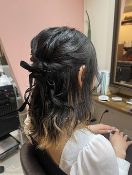 ヘアーズ スケッチ(hair's sketch) お呼ばれヘアセット