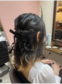 お呼ばれヘアセット