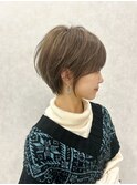 ショート/ショートボブ/前髪カット/ブリーチ/髪質改善
