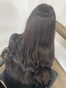 リアン(Lien) 韓国ヘアスタイル　透明感カラー
