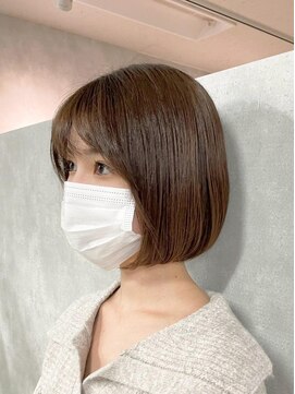 ラルム 新宿(LARME SHINJUKU) ミニウルフレイヤーカット顔周りカット前髪カットショート/新宿