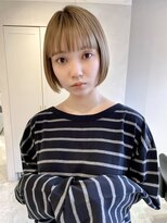 ソト 銀座(soto.)&nbsp;ハイライトカラー/くびれヘア/レイヤーパーマ/ミニボブ[銀座]