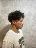サーフカール/スパイキーショート/ブルーブラック/本八幡