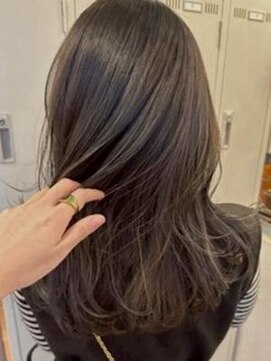 ショコラ ナンバ(Chocolat NAMBA) #オリーブブラウン　#ハイライトカラー