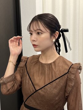 ボタン ハカタ(VOTAN hakata) 【ろみおStyle】結婚式お呼ばれヘア/ヘアセット/タイトスタイル