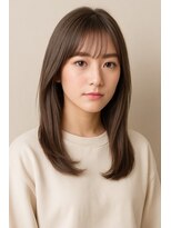 六本松航空&nbsp;透明感カラー！アッシュベージュ