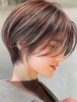 トワ 仙台店(toi)&nbsp;【レイヤー】ココアブラウン・ショートボブ・イルミナカラー