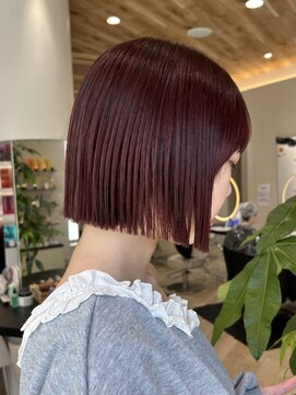 アーチバイケンジ(arch by kenje) ボブ/ダブルカラー/暖色