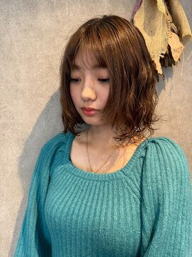 パーミル ヘア クマモト(permille ‰ hair Kumamoto) ボブ×パーマ