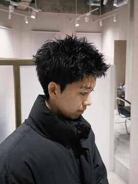 スパイキーショート/スパイキーパーマ/メンズパーマ