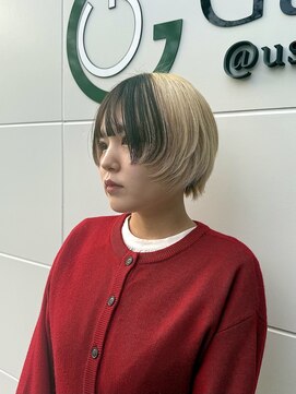 ウシワカマルガーデン(ushiwakamaru Garden) レディースレイヤーショート/顔周りレイヤー