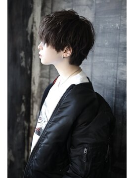 リトバイプティパ(Lit by petit-pas) メンズカット/マッシュウルフ/無造作マッシュ/水戸