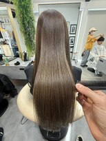 バーチミシマ(BIRCH mishima)&nbsp;アッシュベージュ透明感カラー☆圧倒的技術のロングヘア