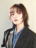 中性ショート／レイヤーカット+透明感カラー＋トリートメント ￥15500