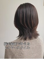ヘアオーブロジック(HAIR orb LOGIC) 外ハネレイヤーミディアム