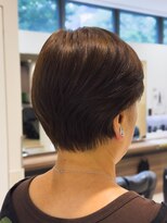 サロンイクエヤマザキ 麻布十番(SALON IKUE YAMAZAKI)&nbsp;ショートカット[麻布十番/似合わせカット/50代/白髪染め]