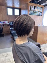 イロ ジェイアール JR奈良店(IRO)&nbsp;ショートボブ×ダークグレージュ×ショートレイヤー