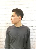 くせ毛を生かしたナチュラルショート【新宿/理容室/バーバー】