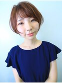 【morio池袋】可愛くて色気のある小顔ショート♪