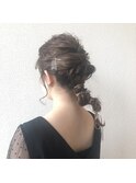 紐編み下ろしアレンジ