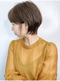 【morio池袋】可愛くて色気のある小顔ショート♪