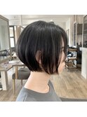【heavenly】大人可愛い20代30代小顔ショートボブ丸み前下がり