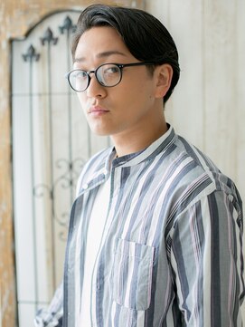 モッズヘア メン 上尾東口店(mod's hair men) ≪mod's men≫トレンド！七三セミウェットかき上げヘアF