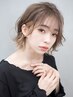 【ブリーチなし】ハイカラーイルミナ(ライトナー使用)+カット14500→ 12700円