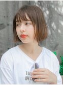 ナチュボブ☆縮毛矯正