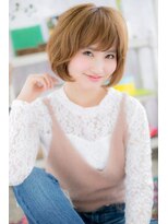 ミック ヘアアンドメイク アップ 駒込店(miq Hair&Make up)&nbsp;外国人風ニュアンスカール3Dカラーウルフボブc1