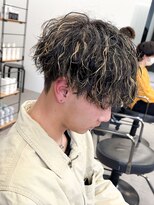 エルマーク(L-MARK) ハイライトメッシュダブルカラーホワイトメッシュバレイヤージュ