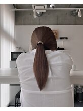 ブリーチを使わないダブルカラーが大人気！！