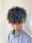 【NICHE HAIR】【西鎌倉】マッシュパーマ＋ハイライトカラー