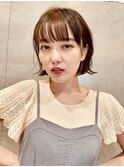 無造作ボブ