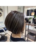白髪ぼかしハイライト