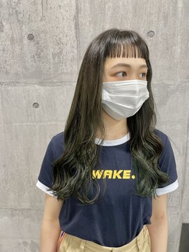 ネウィ 所沢(newi) おしゃれGreenヘア◎