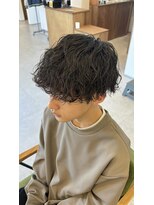 ブランチオム 宇佐店(branch homme)&nbsp;【波巻きスパイラル】マッシュスタイル